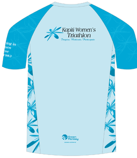 Kapiti Womens Tri | T Shirt Back